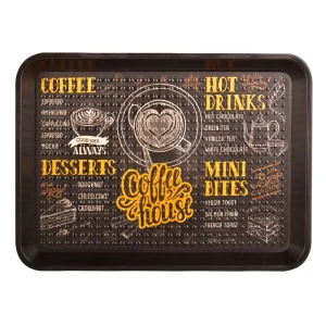 سینی پلاستیک بدون دسته مهروز سایز 20×26 سانتی‌متر مناسب برای سرو نوشیدنی‌های گرم و سرد طراحی مدرن و حمل آسان جنس پلاستیک مقاوم و شست‌وشوی راحت مناسب برای مهمانی‌ها، کافه‌ها و رستوران‌ها انتخابی ایده‌آل برای پذیرایی شیک و راحت 