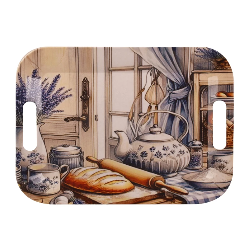 سینی پذیرایی ملامین مدل 20032 طرح کلاسیک